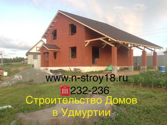 Строительство кирпичного дома Завьялово